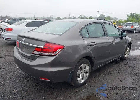 2013 Honda Civic Lx z USA, uszkodzony, nr VIN 19XFB2F57DE201040